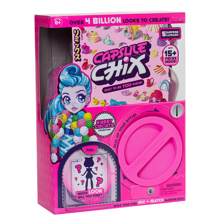 Papusile capsule chix cu 4 colectii diferite